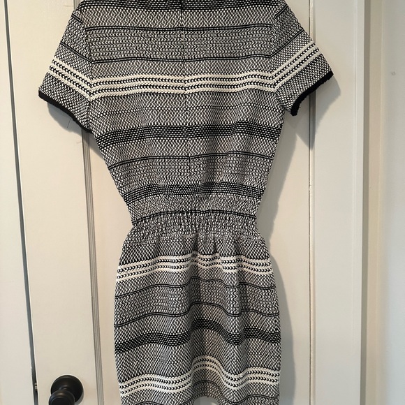 Maje Black and White mini dress, like new - Picture 2 of 5